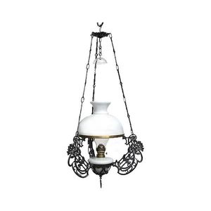 Floriánova huť Závěsná petrolejová lampa 85 cm obraz