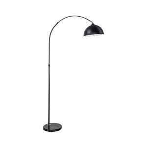 Stojací lampa 1xE27/60W/230V černá obraz
