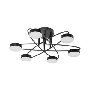 LED Přisazený lustr 6xLED/7W/230V černá obraz