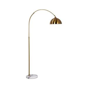 Stojací lampa 1xE27/60W/230V zlatá obraz
