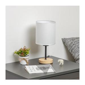 Brilagi Brilagi - Stolní lampa NUBILA WOOD 1xE27/25W/230V dub/bílá obraz