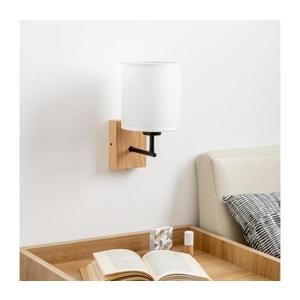Brilagi Brilagi - Nástěnná lampa NUBILA WOOD 1xE27/25W/230V dub/bílá obraz