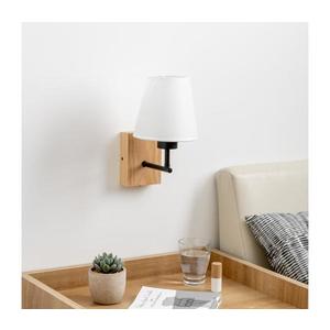 Brilagi Brilagi - Nástěnná lampa NUBILA WOOD 1xE27/25W/230V dub/bílá obraz