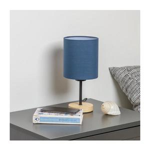 Brilagi Brilagi - Stolní lampa NUBILA WOOD 1xE27/25W/230V dub/tmavě modrá obraz