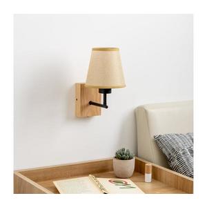 Brilagi Brilagi - Nástěnná lampa NUBILA WOOD 1xE27/25W/230V dub/světle hnědá obraz