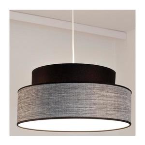 Lustr na lanku GRACE 1xE27/60W/230V černá/šedá obraz