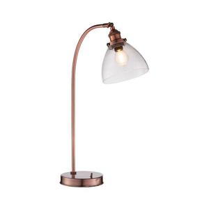 Endon Endon 77861 - Stolní lampa HANSEN 1xE27/40W/230V měděná obraz