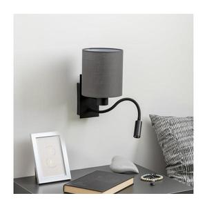 Brilagi Brilagi - LED Nástěnná lampa NUBILA 1xE27/25W/230V + LED/3W černá/antracit obraz