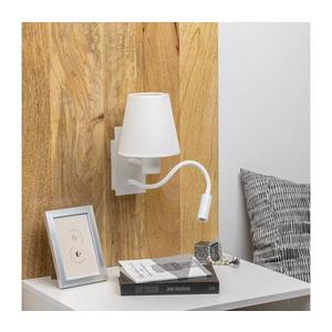 Brilagi Brilagi - LED Nástěnná lampa NUBILA 1xE27/25W/230V + LED/3W bílá obraz