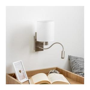 Brilagi Brilagi - LED Nástěnná lampa NUBILA 1xE27/25W/230V + LED/3W chrom/bílá obraz