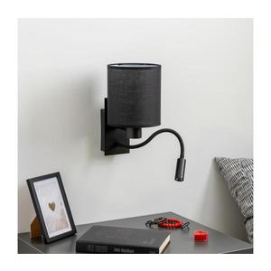 Brilagi Brilagi - LED Nástěnná lampa NUBILA 1xE27/25W/230V + LED/3W černá obraz