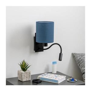 Brilagi Brilagi - LED Nástěnná lampa NUBILA 1xE27/25W/230V+ LED/3W černá/tmavě modrá obraz