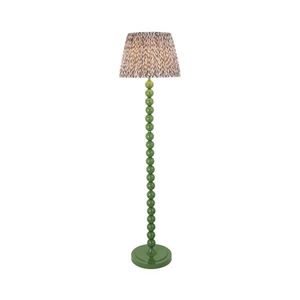 Endon Endon 114634 - Stojací lampa HIGGLEDY 1xE27/10W/230V zelená/šedá obraz