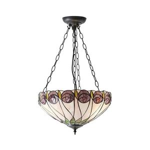 Endon Endon 64175 - Lustr na řetězu HUTCHINSON 3xE27/60W/230V pr. 40 cm obraz