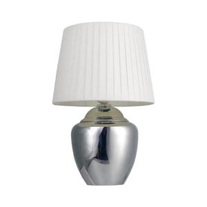 Stolní lampa 1xE27/25W/230V lesklý chrom obraz