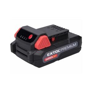 EXTOL PREMIUM 8895780 20V LiIon 2 Ah, obraz