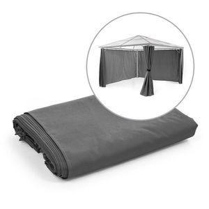 Blumfeldt Pantheon Solid Sky, boční stěny pavilonu 3 x 4, 4 kusy, 140 g/m² obraz