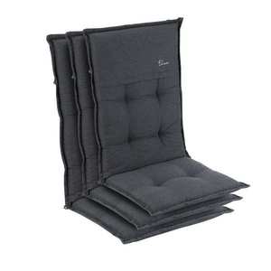 Blumfeldt Coburg, polstr, čalounění na židli, vysoké opěradlo, zahradní židle, polyester, 53 x 117 x 9 cm obraz