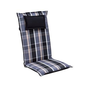Blumfeldt Elbe, čalouněná podložka, podložka na židli, podložka na vyšší polohovací křeslo, na zahradní židli, dralon, 50 × 120 × 8 cm obraz