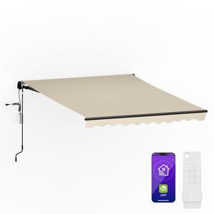 Blumfeldt CloudShade Markýza, Chytré ovládání, UV ochrana, Montáž na zeď obraz