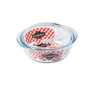 Skleněná mísa OCUISINE s víkem 1, 4l borosilikát obraz