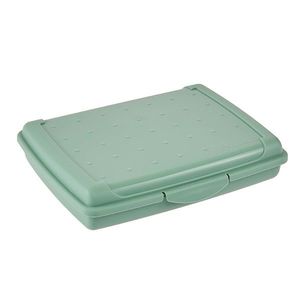 Keeeper Plastový svačinový box 17x13x3, 5cm severská zelená obraz