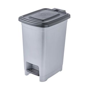 Plastový nášlapný odpadkový koš KEEEPER 10l obraz