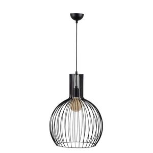 Lustr ZALLON 1xE27 38x66-146 cm, černá obraz