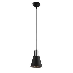 Lustr TELMAR 1xE27 14x30-114 cm, černá obraz