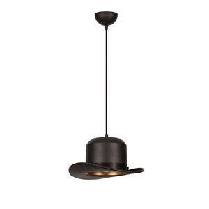 Lustr WELTRA 1xE27 30x34-114 cm, černá obraz