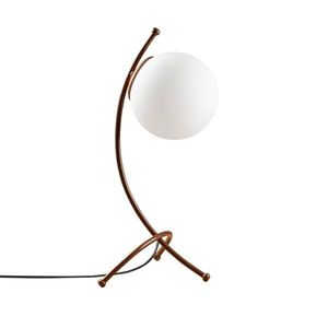 Stolní lampa WINSOR 1xE27 23x43 cm, vintage/bílá obraz
