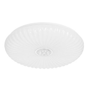 Stropní lampa PEROLA, plafond 40cm, 24W LED, 4000K, bílé stínidlo obraz