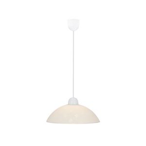 Závěsná lampa Fanusa 1x60W E27 stínidlo bílé se vzorem obraz