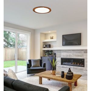 Stropní svítidlo Stropní svítidlo Dřevěné Standardní LED 10W Dub obraz