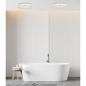 Stropní lampa Jasper 12W LED 26cm bílá 4000K IP44 obraz