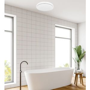 Stropní lampa Jasper 24W LED 38cm bílá 4000K IP44 obraz