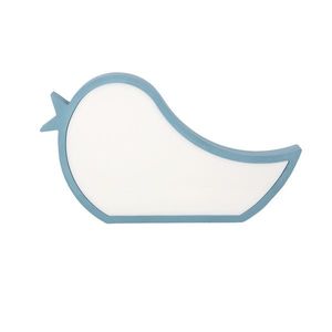 Stolní lampa Bird pro děti LED IQ Kids modrá obraz