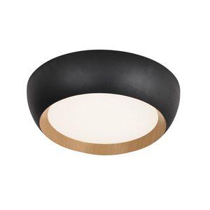 stropní lampa abruzzo černá dřevěná stropní stínidla bílá obraz