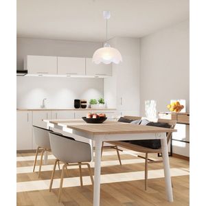 Závěsná lampa Pansy 25 1x60W e27 bílé stínidlo obraz