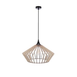 Závěsná lampa Eco 3 1x40 e27 Dřevěné stínidlo obraz