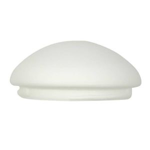 Bílé skleněné kulaté stínidlo 23 cm pro stropní lampu Roda 28 obraz