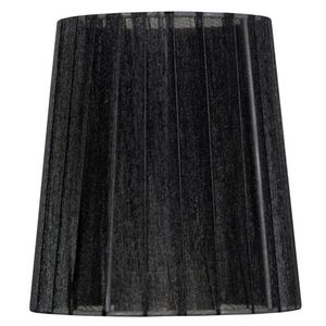 Stínidlo Rifasa/Sorento 15cm E14 černá ocel/organza obraz