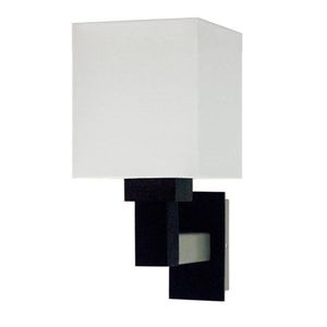 Nástěnná lampa 1x60W E27 dřevěná se stříbrným stínidlem Favorita obraz