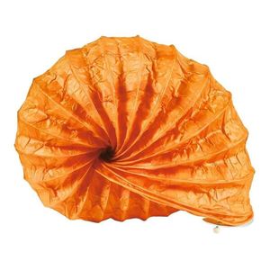 Papírová stolní lampa, noční lampa, oranžová, 40W, Snail obraz