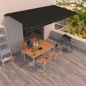 Ručně zatahovací markýza 400x350 cm Dekorhome obraz