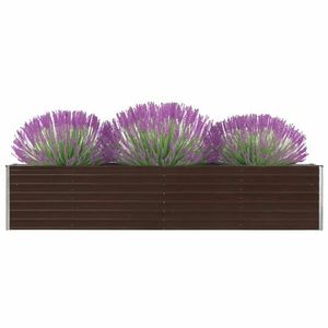 Zahradní truhlík pozinkovaná ocel 320x40x45 cm Dekorhome obraz