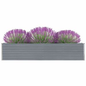 Zahradní truhlík pozinkovaná ocel 320x40x45 cm Dekorhome obraz