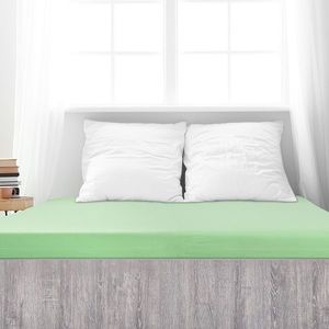 4Home jersey prostěradlo Premium zelená, 90 x 200 cm obraz