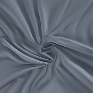 Kvalitex Saténové prostěradlo s gumou tmavě šedá, 90 x 200 cm obraz