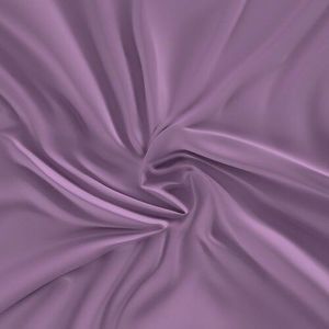 Kvalitex Saténové prostěradlo s gumou fialová, 100 x 200 cm obraz